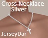 Cross Necklace Silver