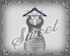 Silver Silk Satin Dress