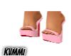 K| PINK PLATFORM HEEL