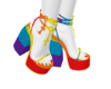 OC|| Rbow Cross Heels