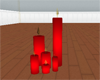 BB Red Tower Candles