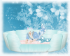 Kawaii Pink Blue Pet Bed