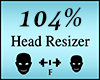 Head Scaler 104%