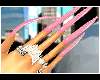 "PinkDrink" Nails