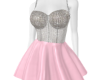 pink valentines dress