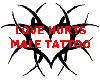 Love Hurts Male Tattoo