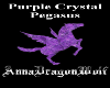 Purple Crystal Pegasus