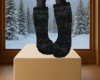 Zariah Fur Boots Black