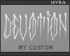 Devotion Tattoo - Custom