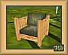 Patio chair - sage green