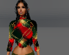 HOLIDAY T-NECK CROP