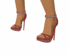 wine diamond heels