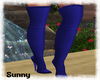 *SW* Blue Thigh Boots