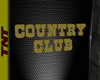 Country Club 3d Sign
