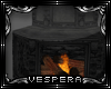 -V- Shadowed Fireplace
