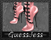 *[GJ]Chiffon Shoes-Pink