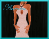 Raw Silk Scroll Gown