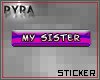 [PY] Sister Sticker