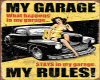 My Garage my rules