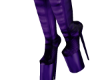 Long boot purple L