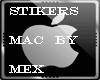 mac stikers logo