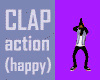T- CLAPS action