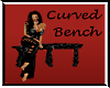 Marble Curved Bench