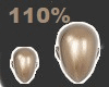 SCALER HEAD 110 %