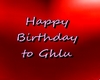 Birthday Ghlu
