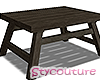 Wood Table Dark Walnut