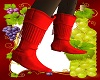 TD RED GIRLY BOOTS