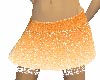 Sparkle Orange Miniskirt
