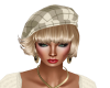 plaid hat blond hair