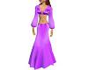 Violet Satin Formalkini