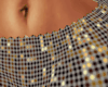 ! Black Gold Skirt EMBX