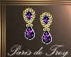 PdT Amethyst Gold Earrgs