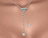 Diamond Necklace Silver