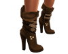 Boho brown boots