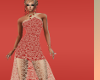 LIZZY LACE RED GOWN (BM)