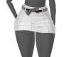 SHORT WHITE CD SKIRT