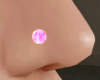 Pink Amethyst Nose Pierc