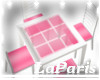 (LA)NYC Pink Table 