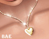 SB| Gold Heart Necklace