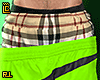 r. Y2K NK Shorts Neon
