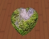 Mossy Heart shaped rock