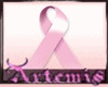 Pink Cancer Ribbon S