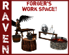 FORGER'S WORK SPACE!