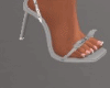 Grey Bow Heels