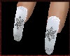 Wicked Snowflake Nails