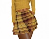 Fall Plaid Skirt